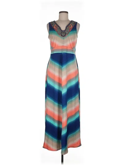 Pre-owned Ny Collection Casual Dress In Blue