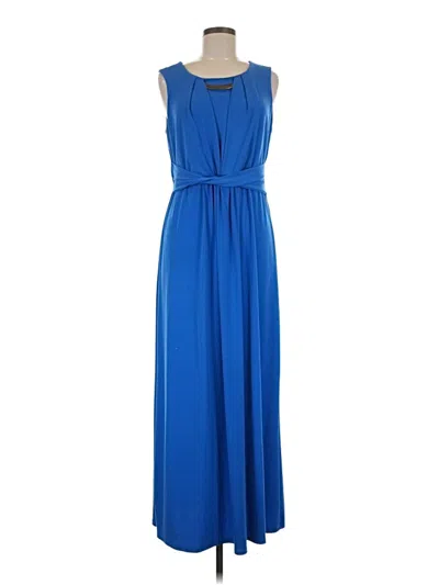 Pre-owned Ny Collection Casual Dress In Blue