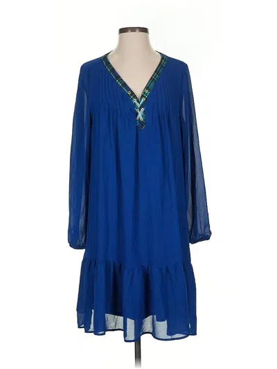 Pre-owned Ny Collection Casual Dress In Blue