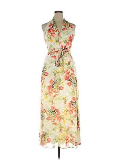 Pre-owned Ny Collection Casual Dress In Brown