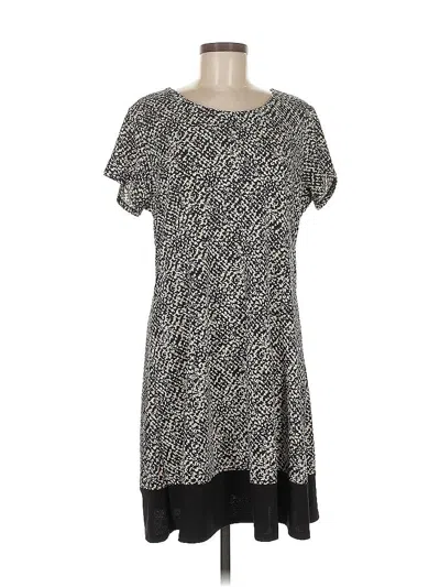 Pre-owned Ny Collection Casual Dress In Gray