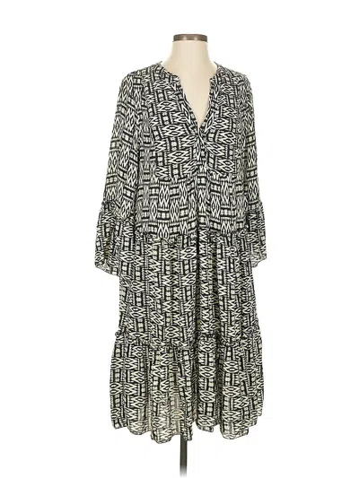 Pre-owned Ny Collection Casual Dress In Gray