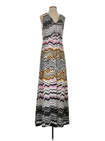 Pre-owned Ny Collection Casual Dress In Gray