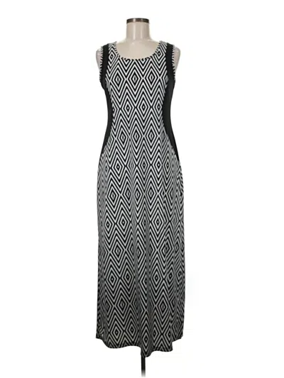 Pre-owned Ny Collection Casual Dress In Gray