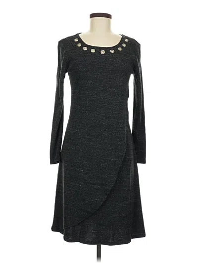 Pre-owned Ny Collection Casual Dress In Gray