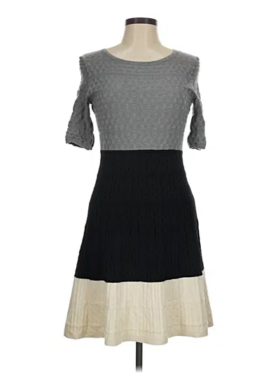 Pre-owned Ny Collection Casual Dress In Gray