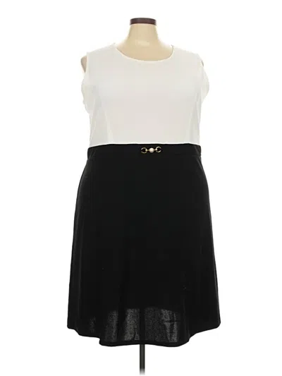 Pre-owned Ny Collection Casual Dress In Ivory