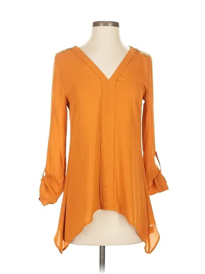 Pre-owned Ny Collection Casual Dress In Orange