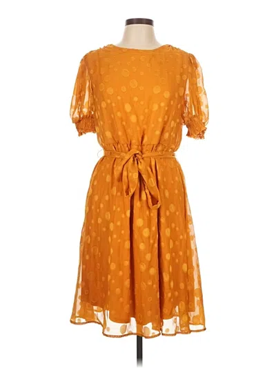 Pre-owned Ny Collection Casual Dress In Orange