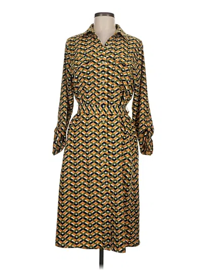 Pre-owned Ny Collection Casual Dress In Orange