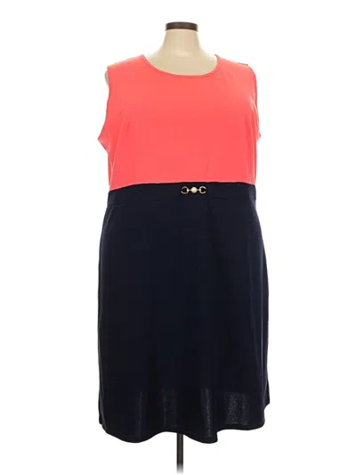 Pre-owned Ny Collection Casual Dress In Orange