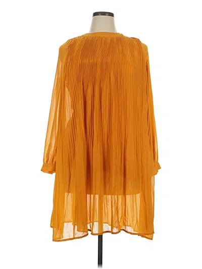 Pre-owned Ny Collection Casual Dress In Orange