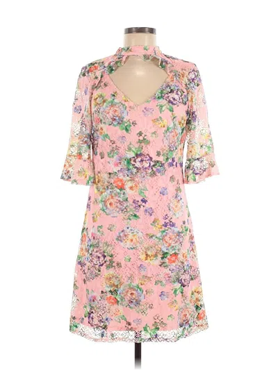 Pre-owned Ny Collection Casual Dress In Pink