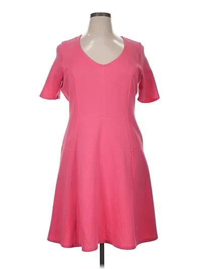 Pre-owned Ny Collection Casual Dress In Pink
