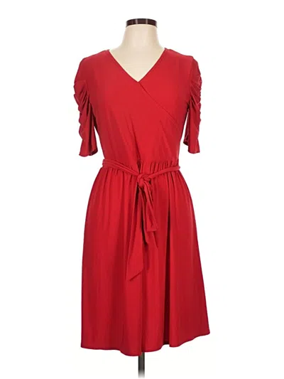 Pre-owned Ny Collection Casual Dress In Red