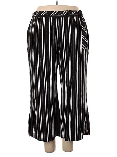 Pre-owned Ny Collection Casual Pants In Black