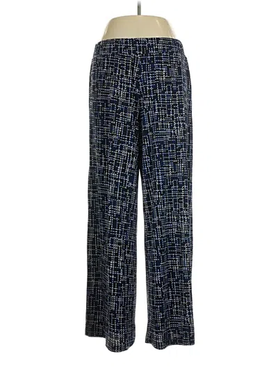 Pre-owned Ny Collection Casual Pants In Blue