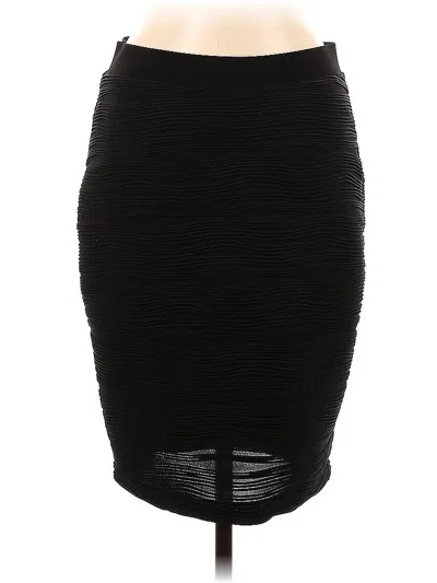 Pre-owned Ny Collection Casual Skirt In Black