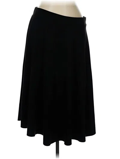 Pre-owned Ny Collection Casual Skirt In Black