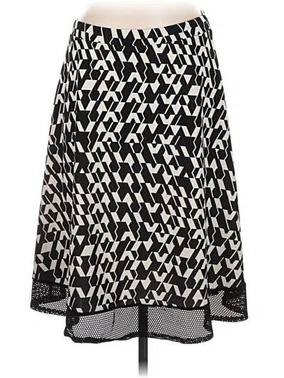Pre-owned Ny Collection Casual Skirt In Black