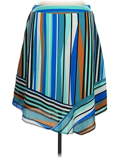Pre-owned Ny Collection Casual Skirt In Blue