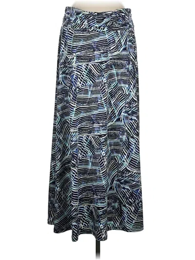 Pre-owned Ny Collection Casual Skirt In Blue