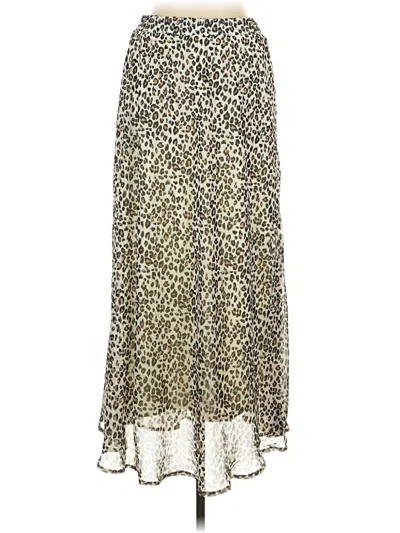 Pre-owned Ny Collection Casual Skirt In Gold