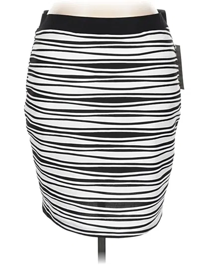 Ny Collection Casual Skirt In Multi