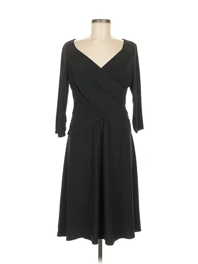Pre-owned Ny Collection Cocktail Dress In Black