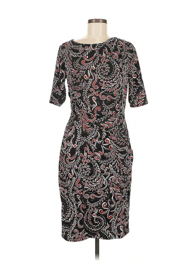 Pre-owned Ny Collection Cocktail Dress In Black