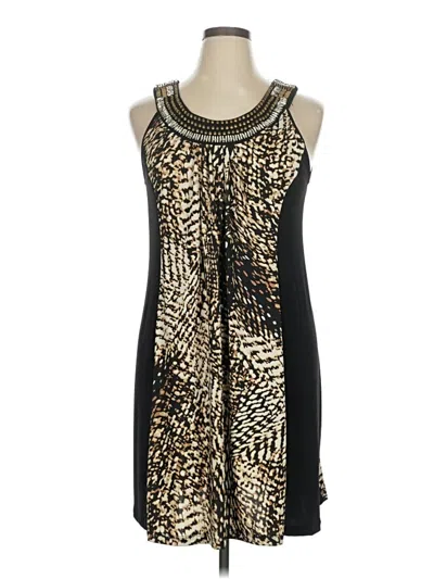 Pre-owned Ny Collection Cocktail Dress In Black