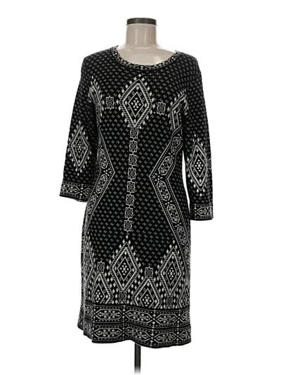 Pre-owned Ny Collection Cocktail Dress In Black
