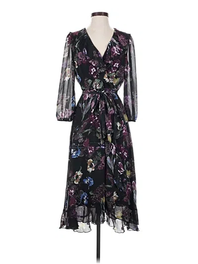 Pre-owned Ny Collection Cocktail Dress In Black