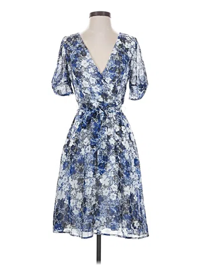 Pre-owned Ny Collection Cocktail Dress In Blue