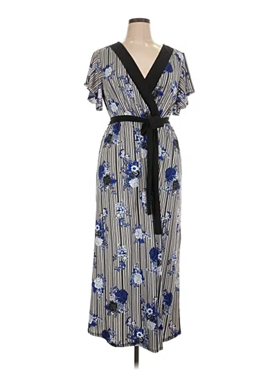 Ny Collection Cocktail Dress In Blue