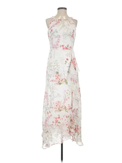 Pre-owned Ny Collection Cocktail Dress In Ivory