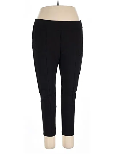 Pre-owned Ny Collection Dress Pants In Black