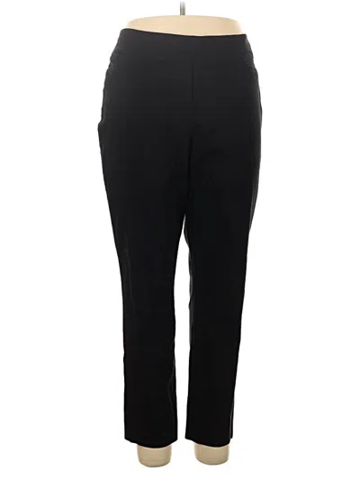 Pre-owned Ny Collection Dress Pants In Black