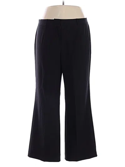 Pre-owned Ny Collection Dress Pants In Black