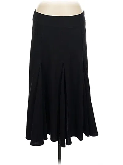Pre-owned Ny Collection Formal Skirt In Black