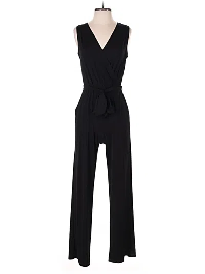Pre-owned Ny Collection Jumpsuit In Black