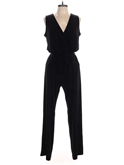 Pre-owned Ny Collection Jumpsuit In Black