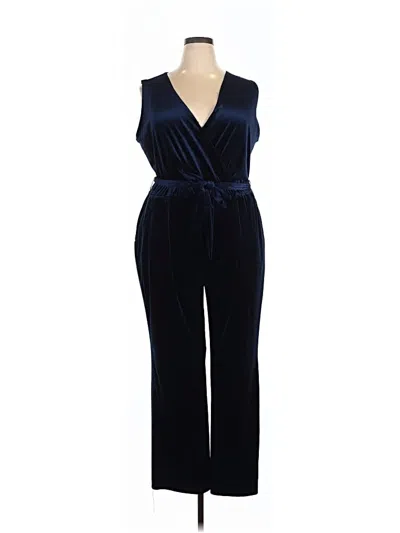 Ny Collection Jumpsuit In Black