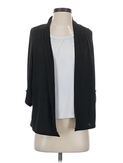 Pre-owned Ny Collection Kimono In Black