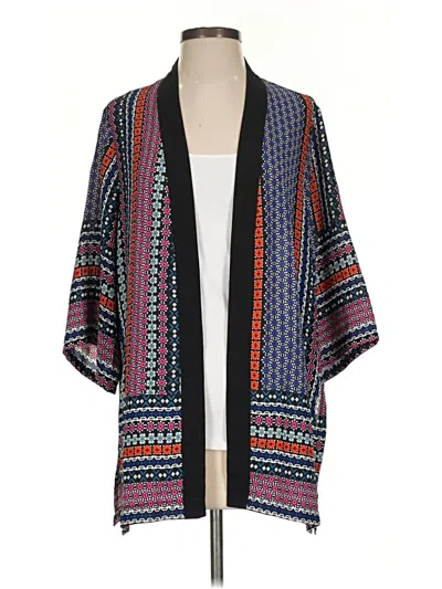 Pre-owned Ny Collection Kimono In Black