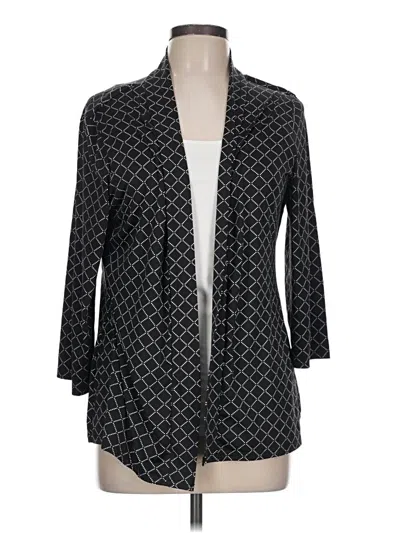 Pre-owned Ny Collection Kimono In Black