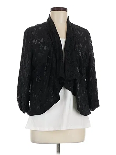 Pre-owned Ny Collection Kimono In Black
