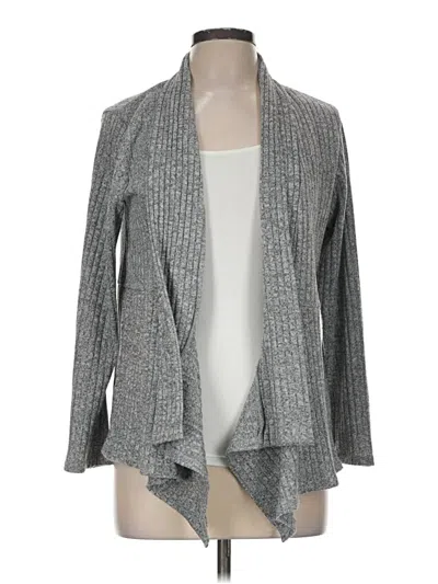 Pre-owned Ny Collection Kimono In Gray
