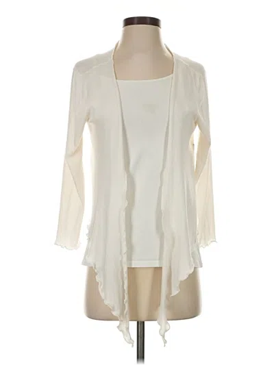 Ny Collection Kimono In Ivory