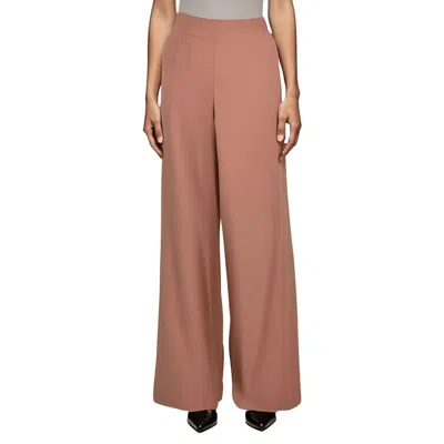 Ny Collection Petites Womens Office Mid-rise Palazzo Pants In White